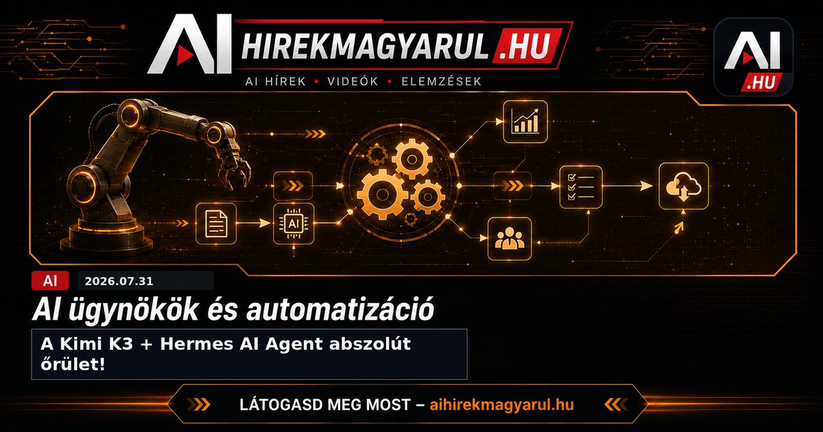 A Kimi K3 + Hermes AI Agent abszolút őrület!