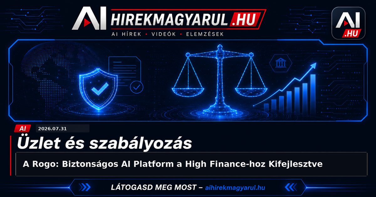 A Rogo: Biztonságos AI Platform a High Finance-hoz Kifejlesztve