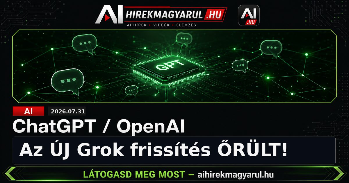 Az ÚJ Grok frissítés ŐRÜLT!