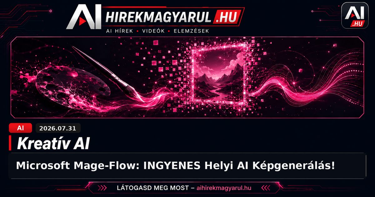 Microsoft Mage-Flow: INGYENES Helyi AI Képgenerálás!