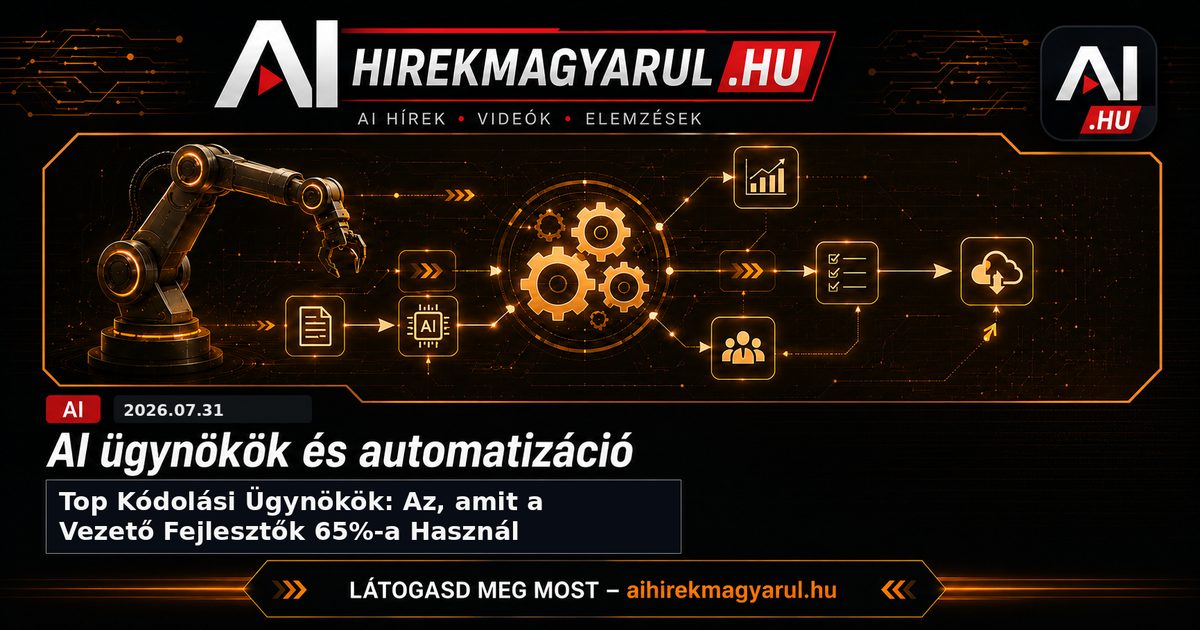 Top Kódolási Ügynökök: Az, amit a Vezető Fejlesztők 65%-a Használ
