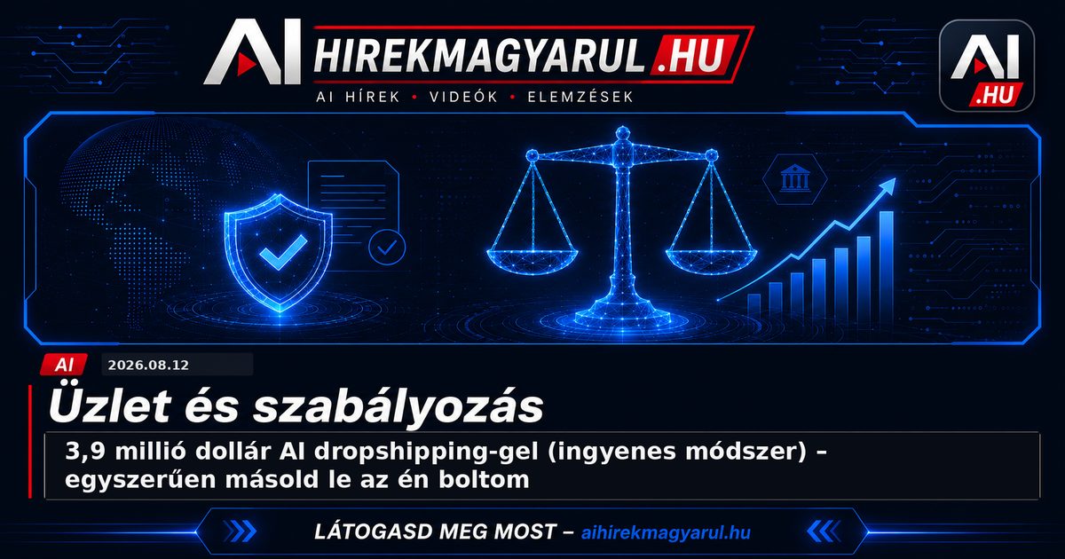 3,9 millió dollár AI dropshipping-gel (ingyenes módszer) – egyszerűen másold le az én boltom