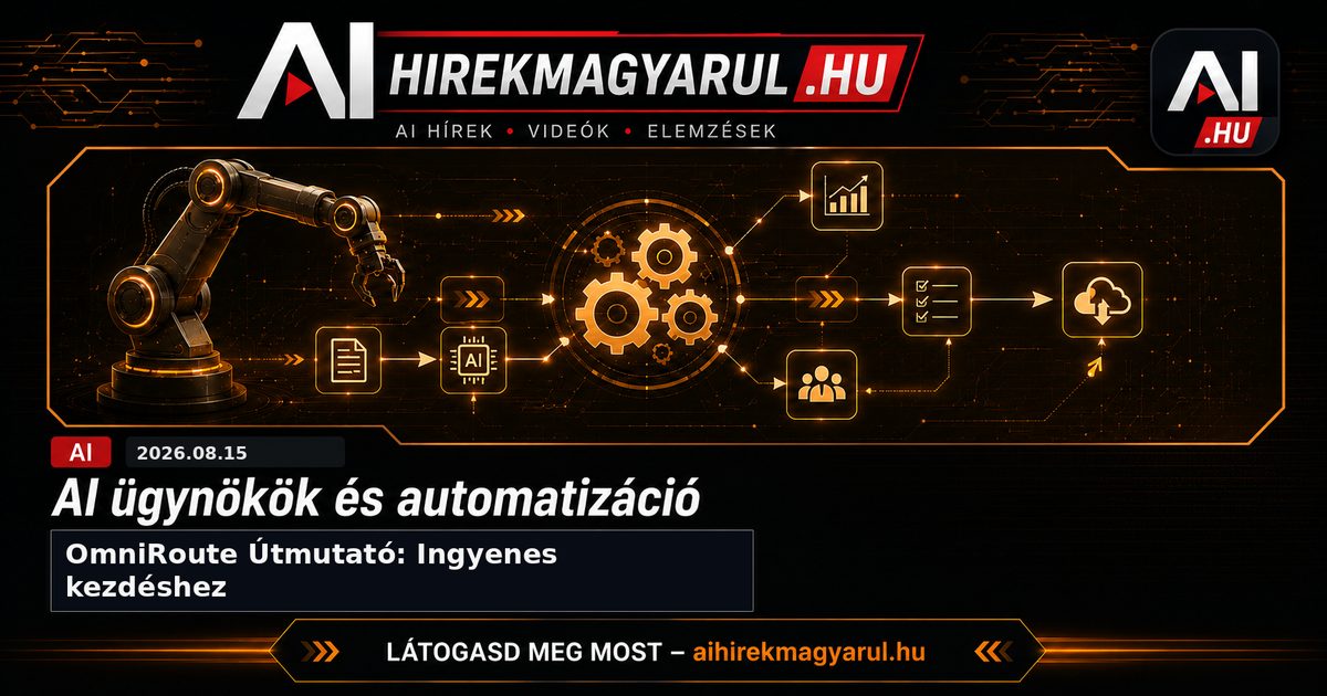 OmniRoute Útmutató: Ingyenes kezdéshez