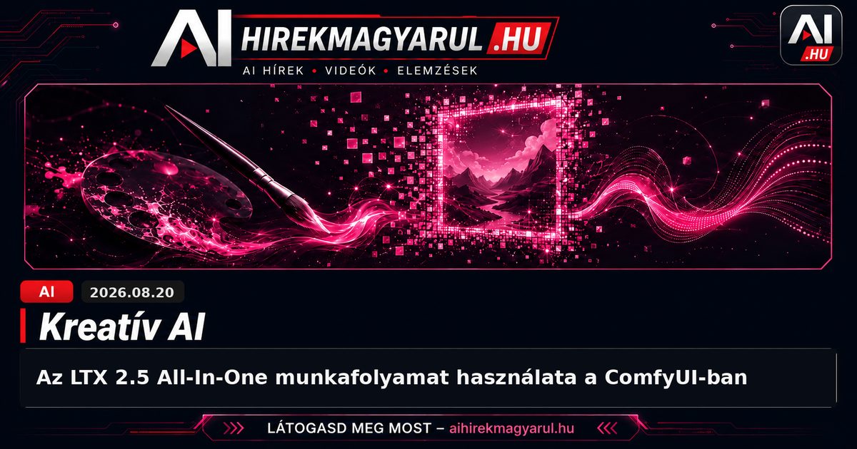 Az LTX 2.5 All-In-One munkafolyamat használata a ComfyUI-ban