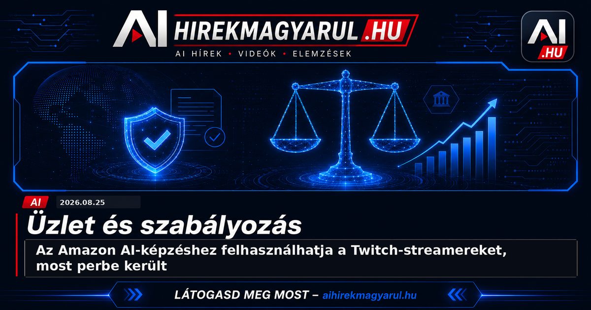 Az Amazon AI-képzéshez felhasználhatja a Twitch-streamereket, most perbe került