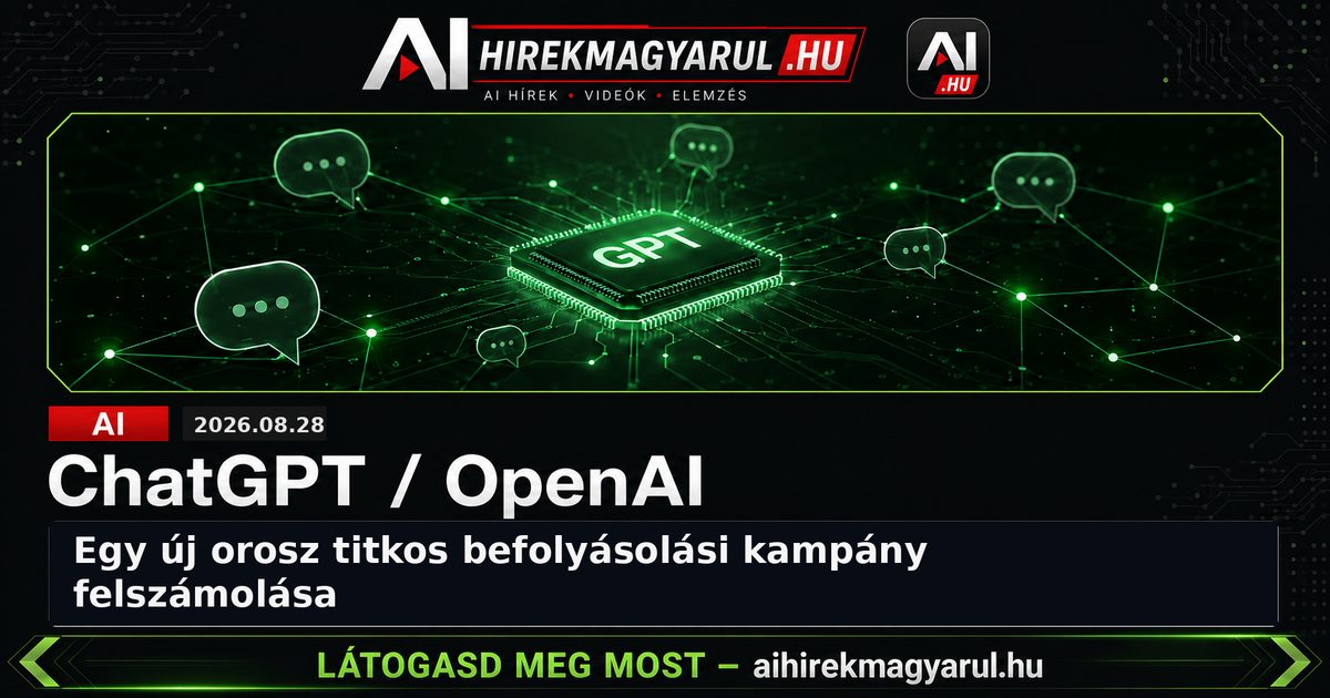 Egy új orosz titkos befolyásolási kampány felszámolása