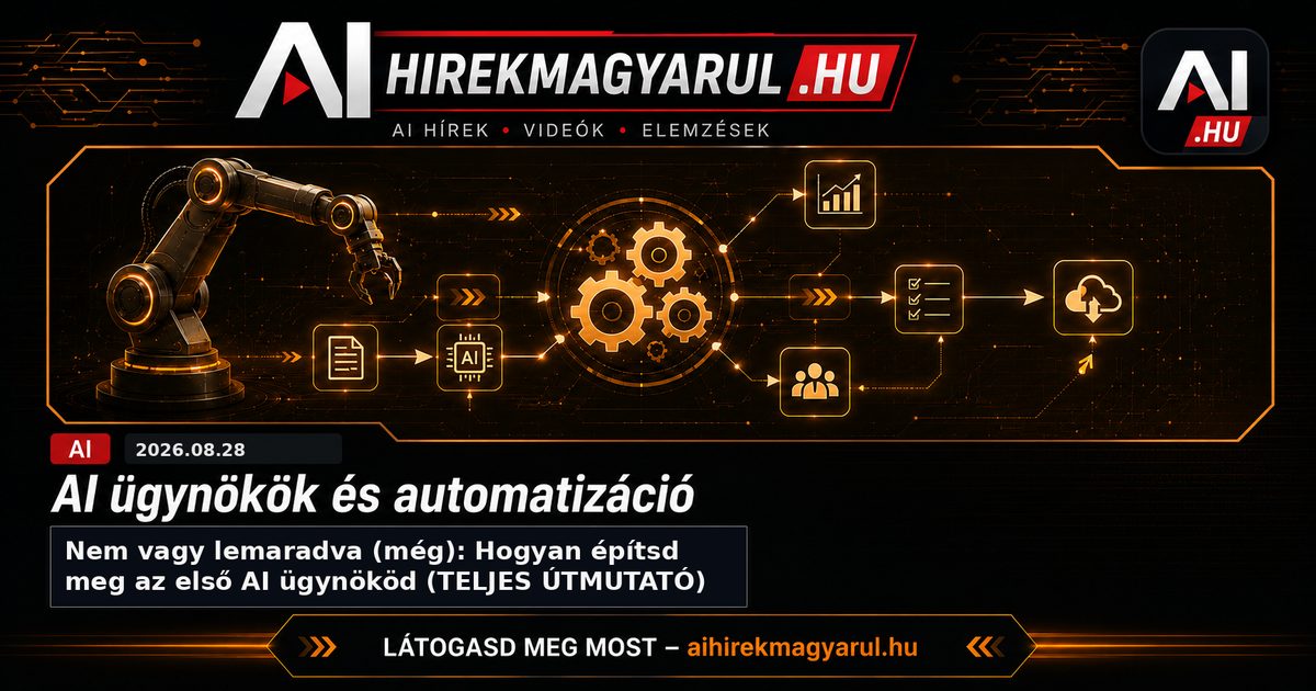 Nem vagy lemaradva (még): Hogyan építsd meg az első AI ügynököd (TELJES ÚTMUTATÓ)