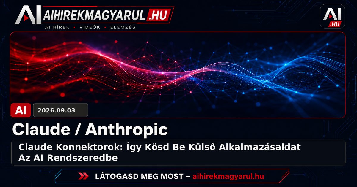 Claude Konnektorok: Így Kösd Be Külső Alkalmazásaidat Az AI Rendszeredbe