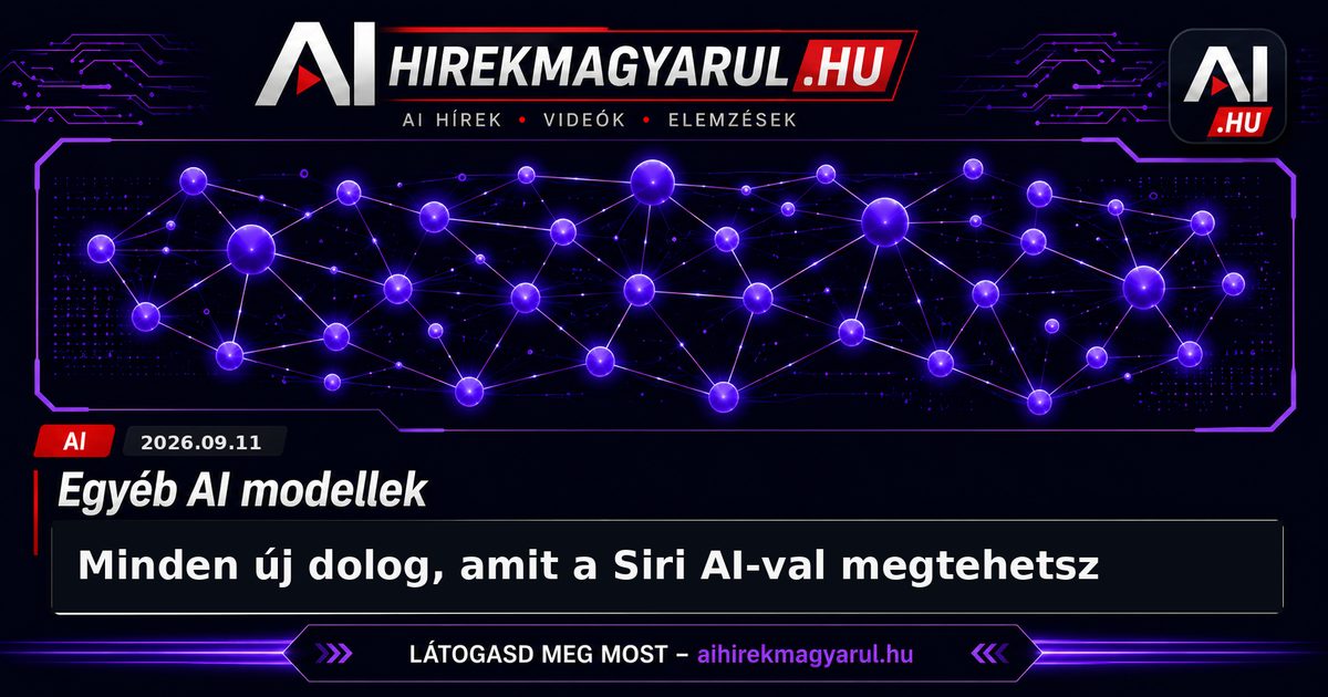 Minden új dolog, amit a Siri AI-val megtehetsz