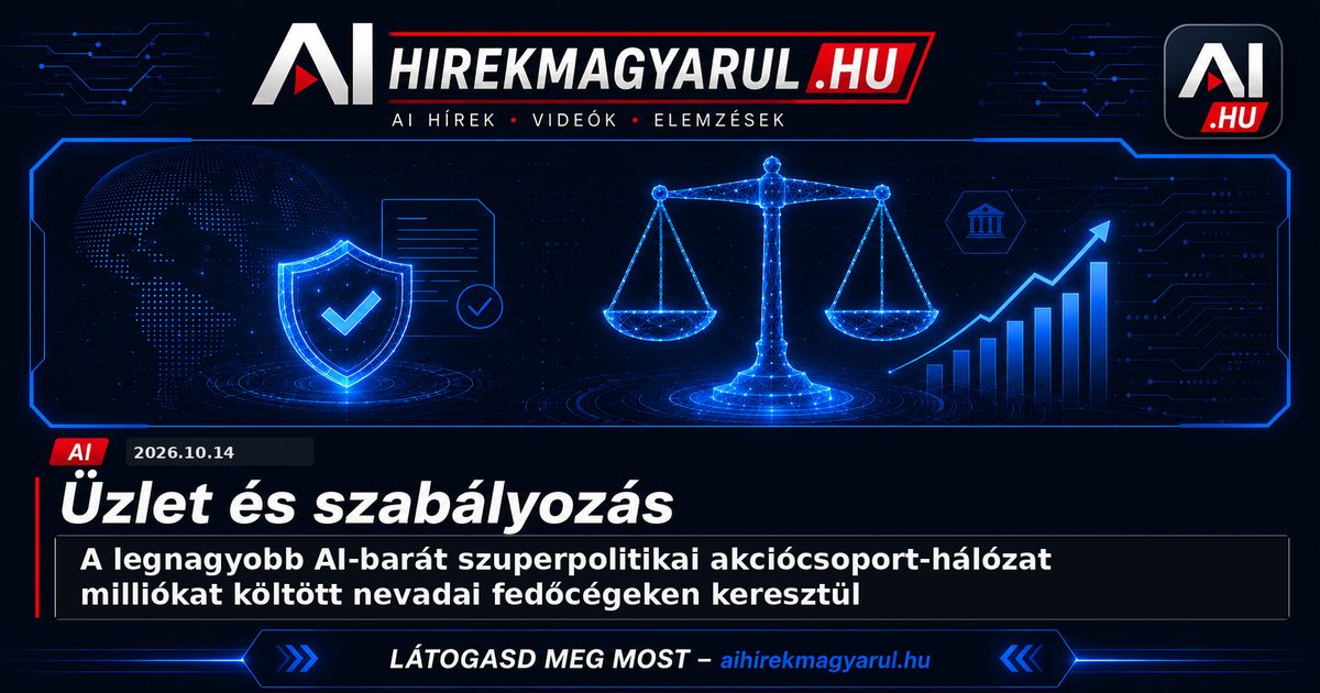 A legnagyobb AI-barát szuperpolitikai akciócsoport-hálózat milliókat költött nevadai fedőcégeken keresztül