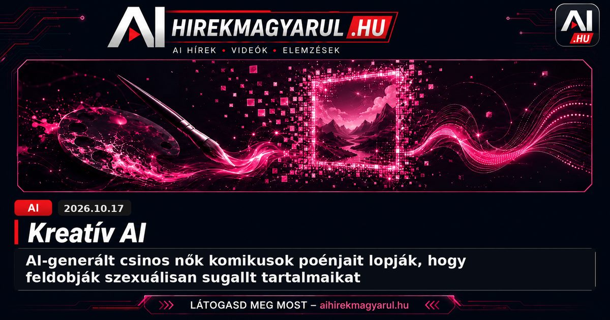 AI-generált csinos nők komikusok poénjait lopják, hogy feldobják szexuálisan sugallt tartalmaikat